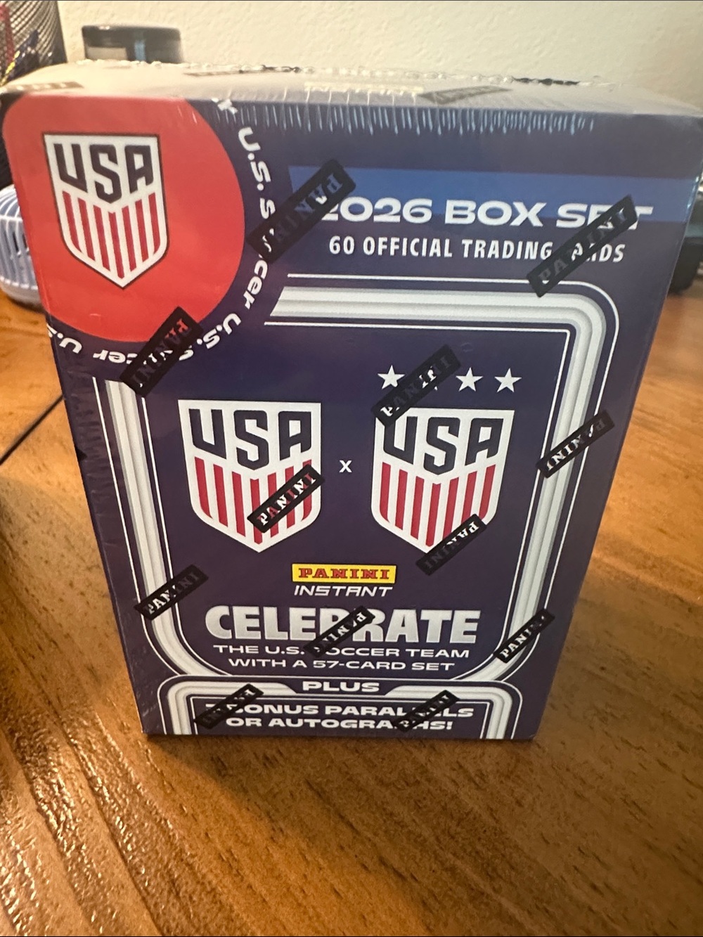 Panini Soccer Celebrate USA 2026 Box Set - Blue and Red